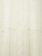 Séfr Gilberto Textured Knit White Sweater