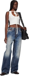 AMBUSH White Ribbon Tank Top