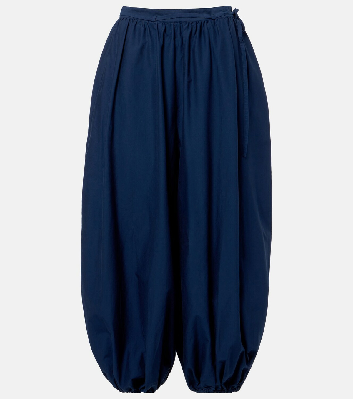 Polo Ralph Lauren Belted cotton and silk balloon pants