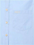 GUCCI - Cut Out Cotton Shirt