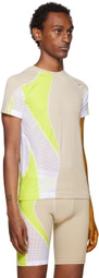 GmbH Beige Biker T-Shirt