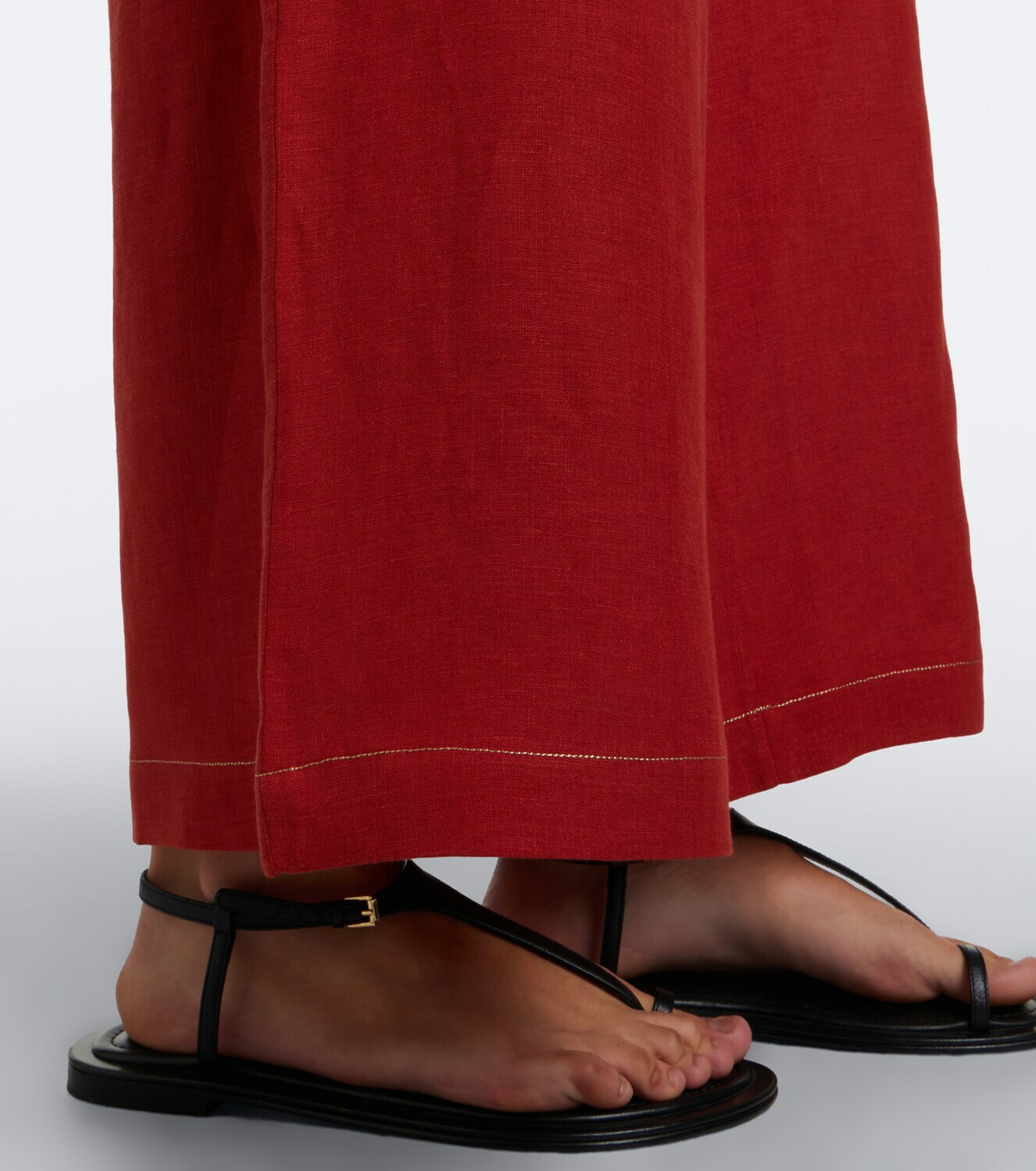 Eres Éblouissant linen wide-leg pants