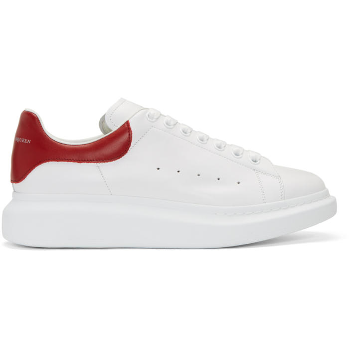 Photo: Alexander McQueen White Oversized Sneakers