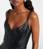 David Koma Ruffled midi dress