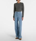 Etro Pegaso wide-leg jeans