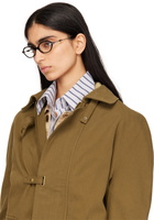 BONNIE CLYDE Black & Silver Nisa Glasses