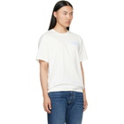 Givenchy White 'Givenchy Paris Paint Print' Cotton T-shirt