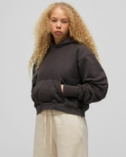 Les Tien Crop Hoodie Black Hoodies
