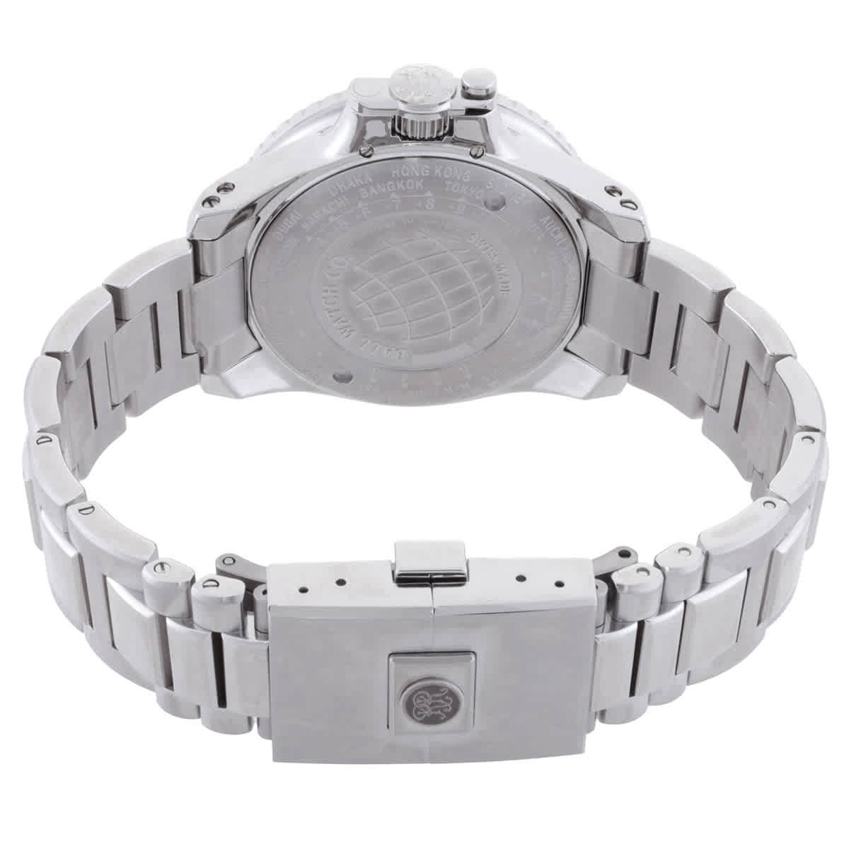 Ball Engineer Hydrocarbon AeroGMT II Automatic Black Dial Coke Bezel Mens Watch DG2118C-S3C-BK