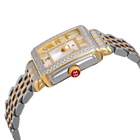 Michele Deco Madison Silver Sunray Dial Ladies Two Tone Watch MWW06T000144