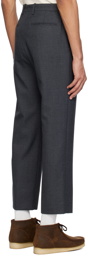 POTTERY Gray Tapered Leg Trousers