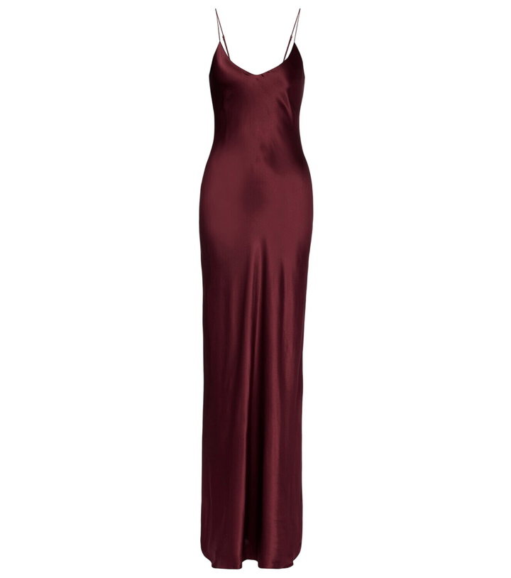 Photo: Nili Lotan Cami silk charmeuse gown