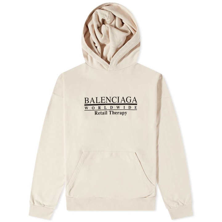 Photo: Balenciaga Worldwide Logo Popover Hoody