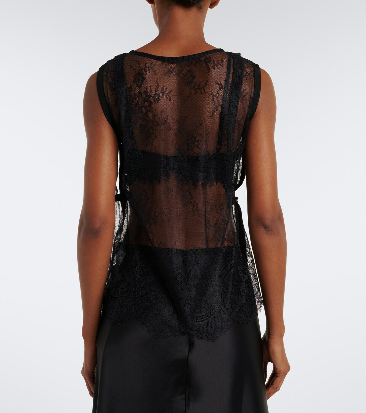 SIR Ingrid sheer lace top