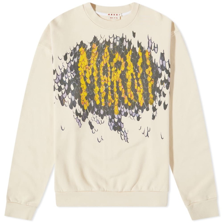 Photo: Marni Impression Logo Crew Sweat