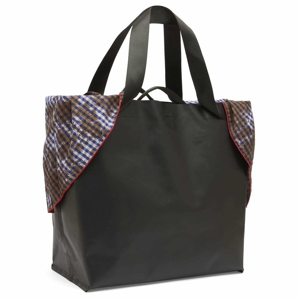 Ottolinger Women's PU Beach Bag in Pitch Black 