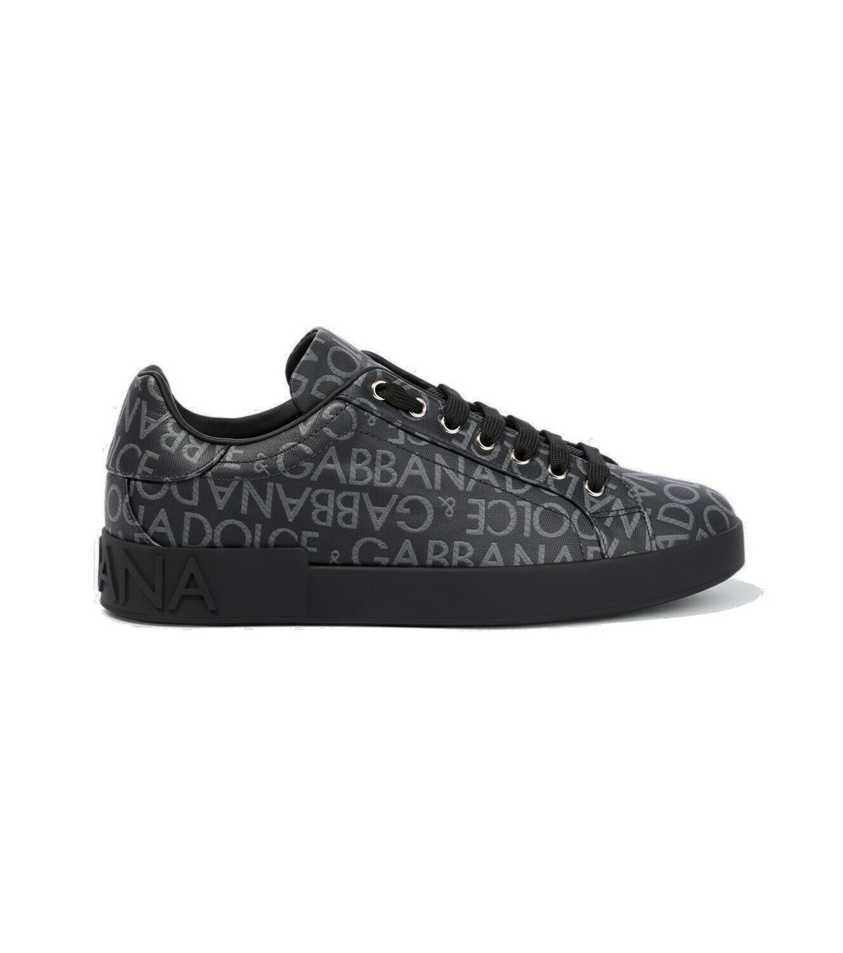 Portofino Low-Top Sneakers with Embellished DG Logo main image 1
