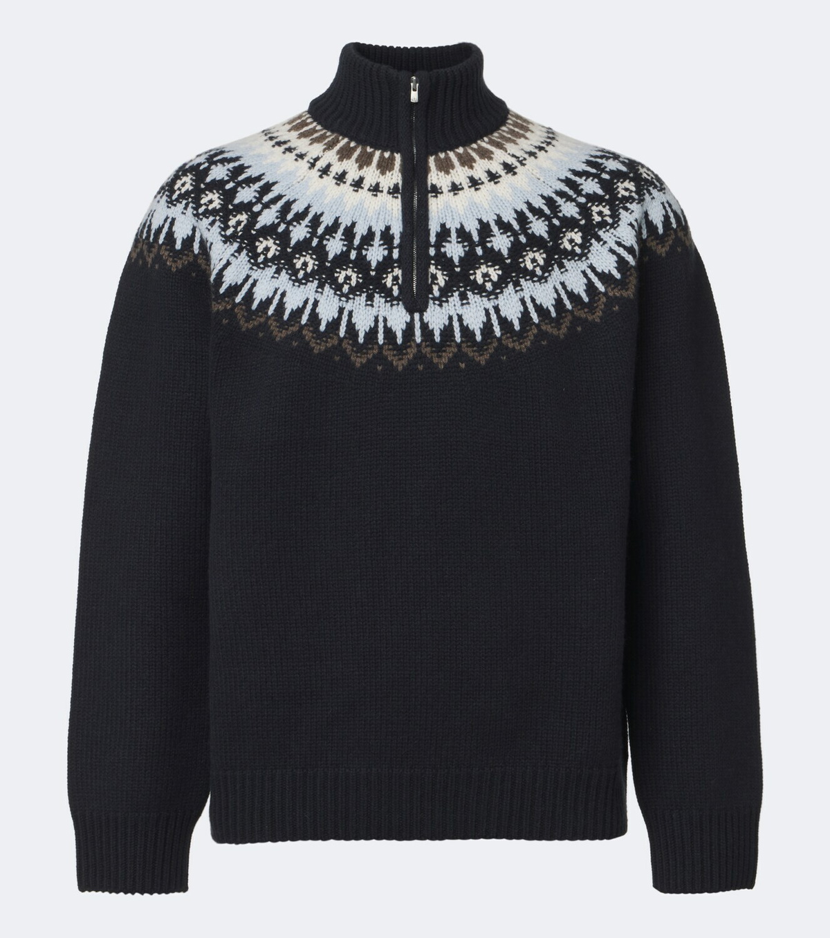 Arch4 Mr Saint Gervais Fair Isle cashmere sweater