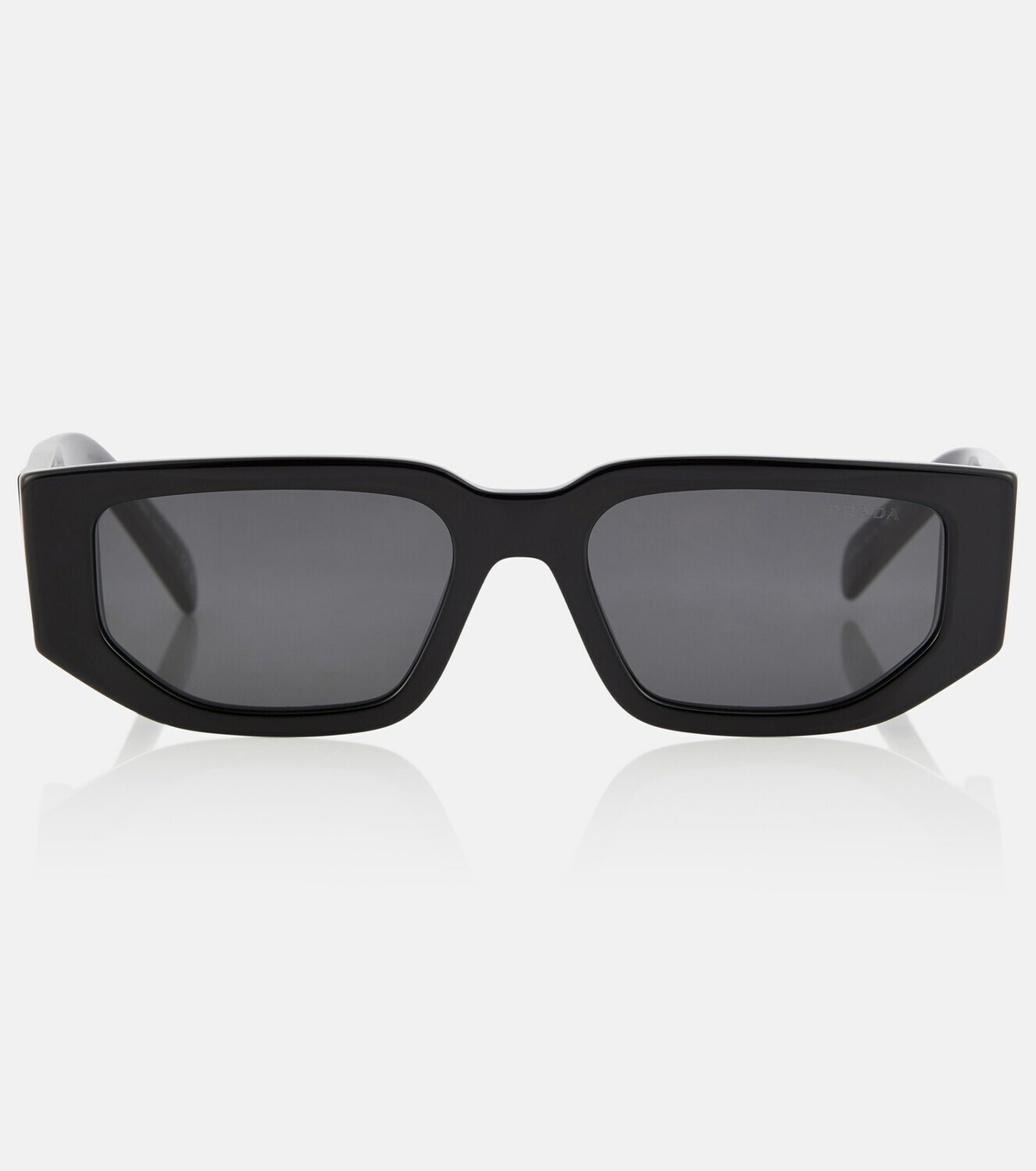 Prada black square top sunglasses