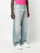 PALM ANGELS - Carrot Denim Trousers