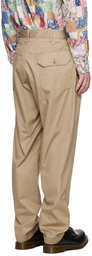 Engineered Garments Beige Carlyle Trousers