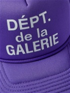 Gallery Dept. - Logo-Print Canvas and Mesh Trucker Cap