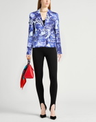 Moschino Jeans Womens Blazer Bright in Blue