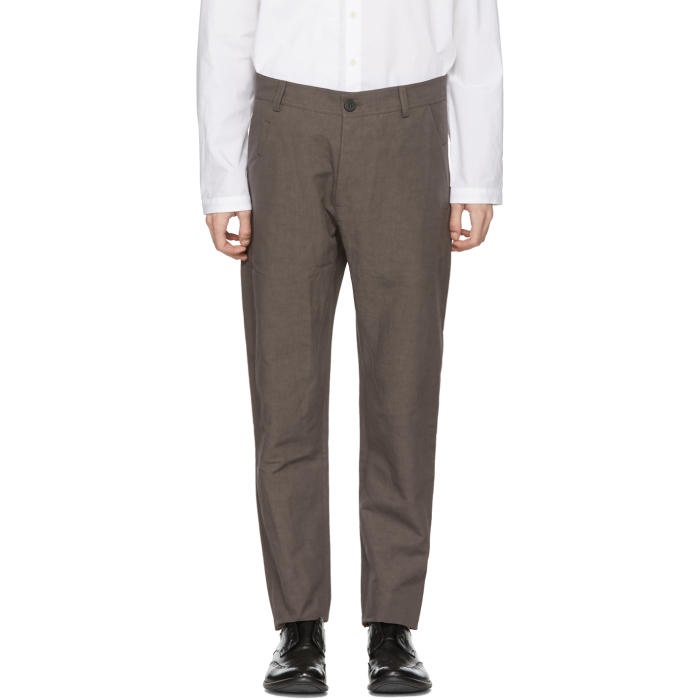 Photo: Isabel Benenato Brown Five-Pocket Trousers