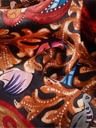 Rubinacci - Amor Printed Silk-Twill Pocket Square