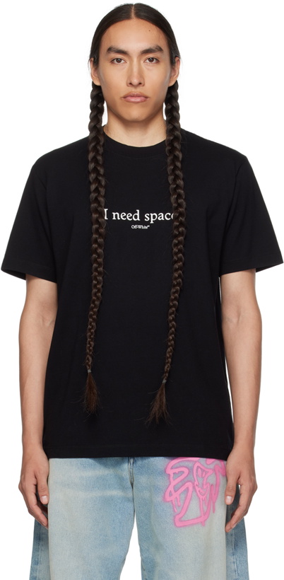 Photo: Off-White Black 'Give Me Space' T-Shirt