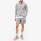 Parel Studios Men's Prespa Quarter Zip Waffle in Light Grey