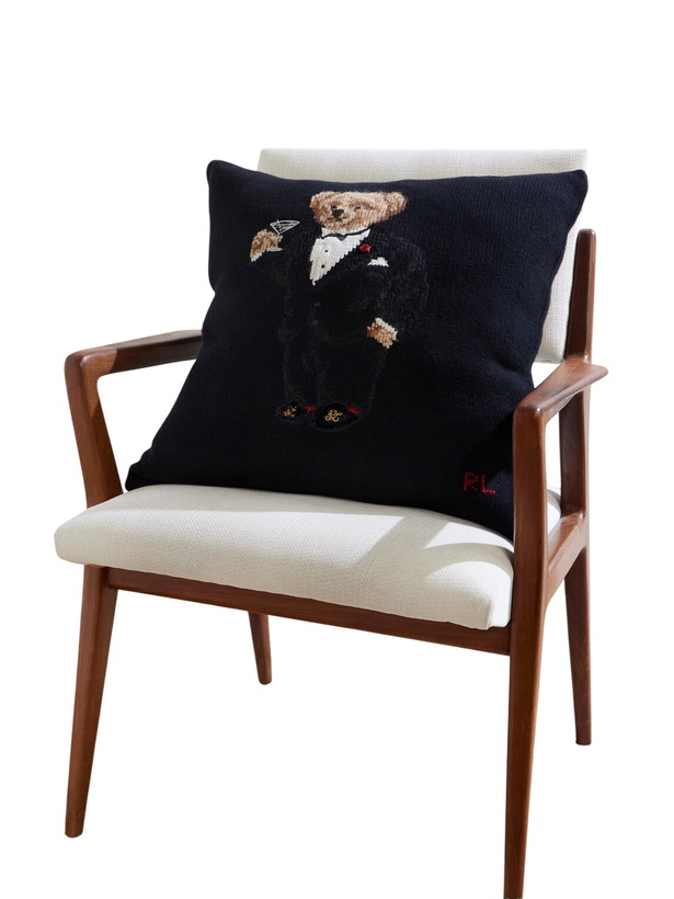 Photo: Ralph Lauren Home - Martini Bear Cashmere-Blend Cushion