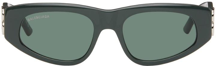 Photo: Balenciaga Green Dynasty D-Frame Sunglasses