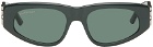 Balenciaga Green Dynasty D-Frame Sunglasses