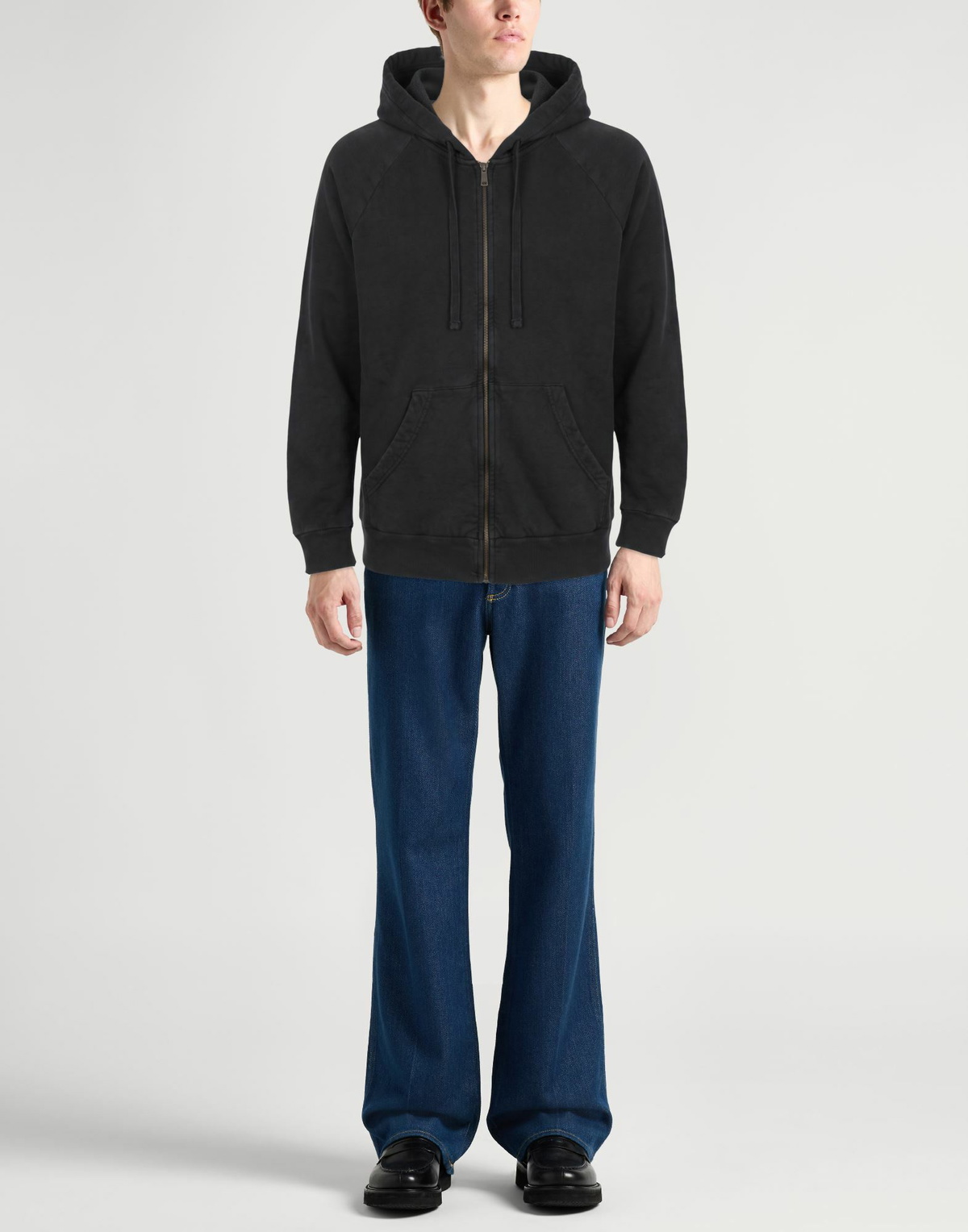 Crossley Mens Sweatshirt in Black