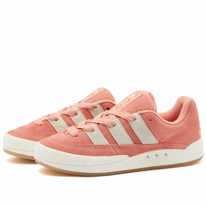 Photo: Adidas Adimatic Sneakers in Clay/Off White/Gum