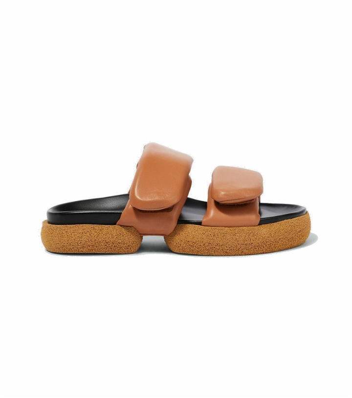 Photo: Dries Van Noten - Leather platform sandals