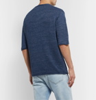 Inis Meáin - Mélange Linen T-Shirt - Blue