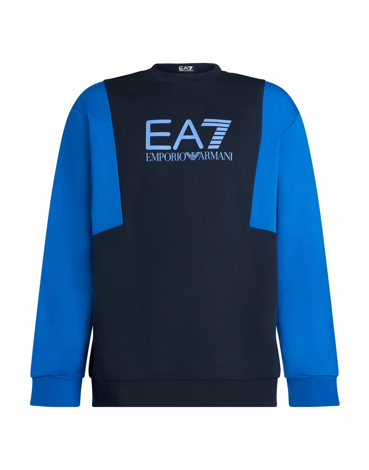 Ea7 Mens Sweatshirt Midnight in Blue