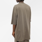 Rick Owens DRKSHDW Men's Jumbo T-Shirt in Dust