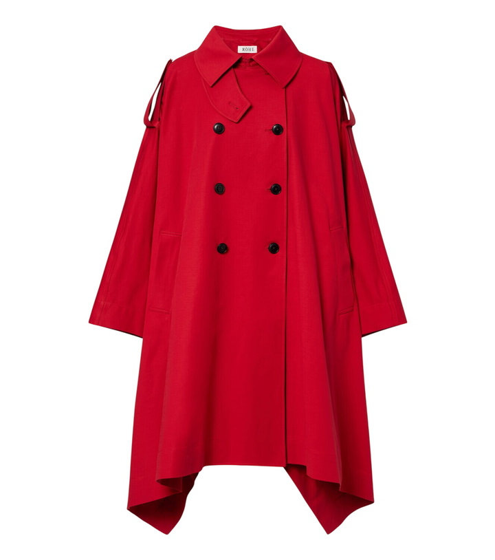 Photo: Róhe Cotton-blend trench coat