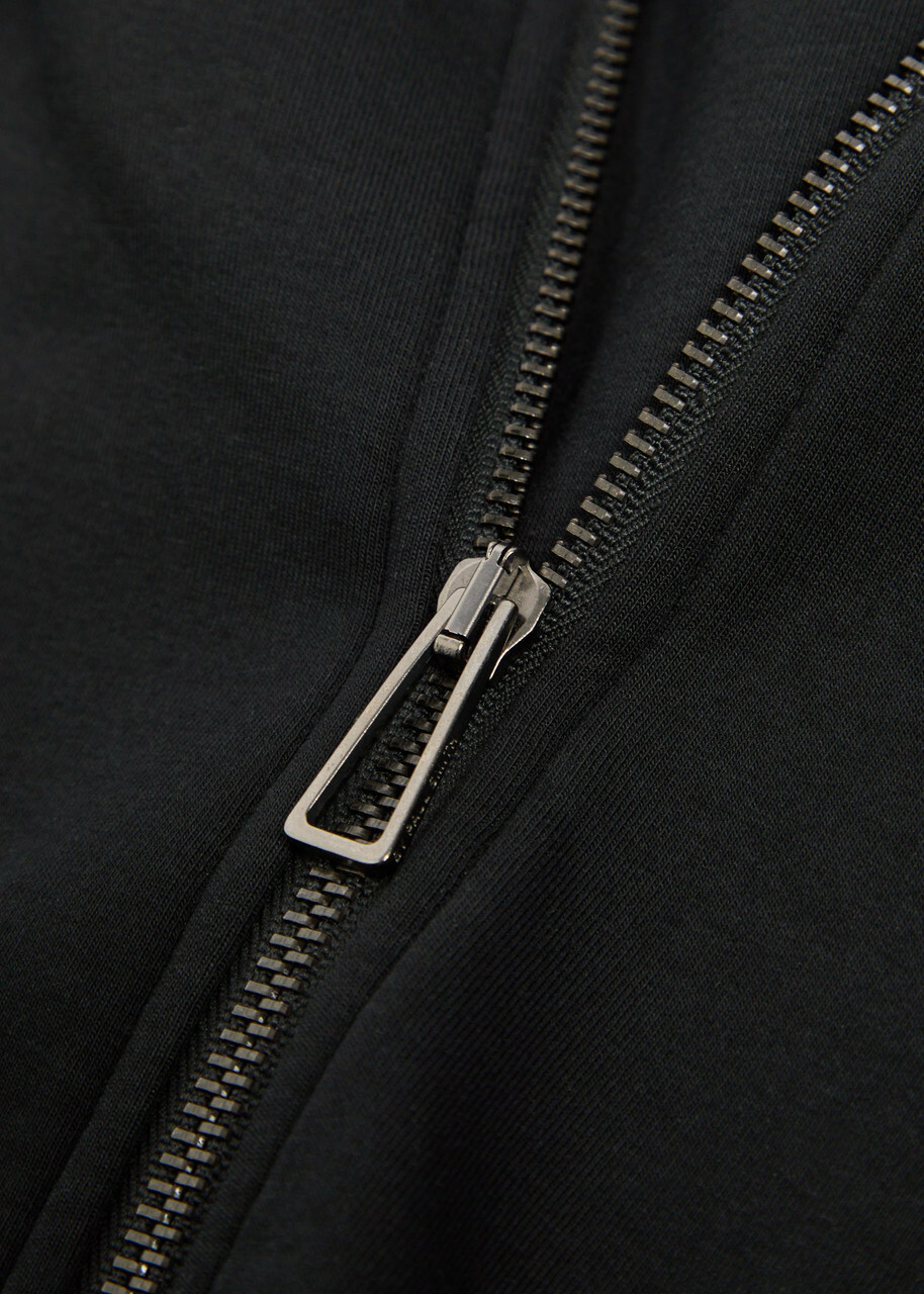 PS Paul Smith High-neck Cotton-blend Sweatshirt Black