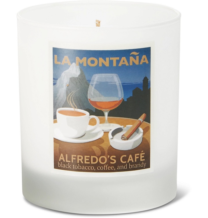 Photo: La Montaña - Alfredo's Café Candle, 220g - Colorless