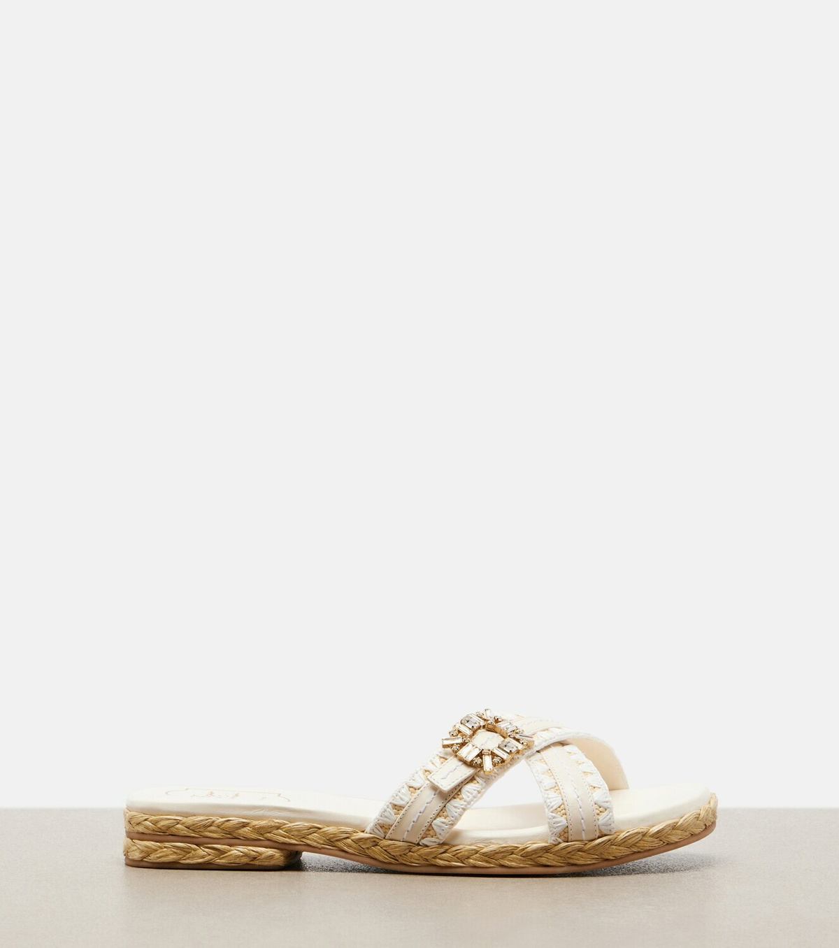 Roger Vivier Espa embellished leather mules