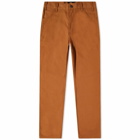 Dickies Men's Duck Canvas Carpenter Pant in Brown Duck