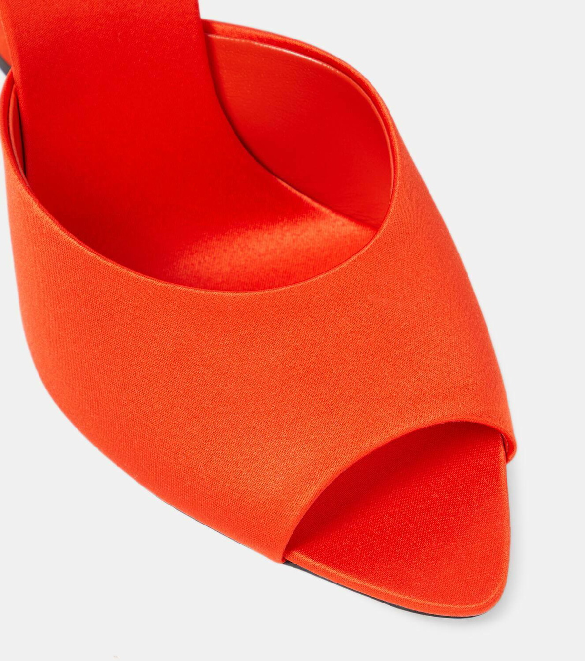 Saint Laurent Suite crêpe de chine mules Saint Laurent