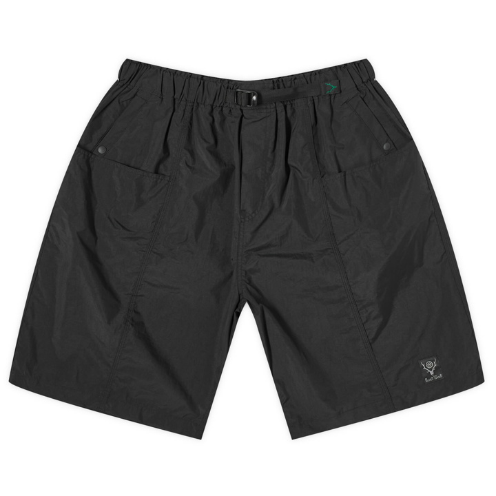 Photo: South2 West8 Men's Belted C.S.Nylon Shorts in Black