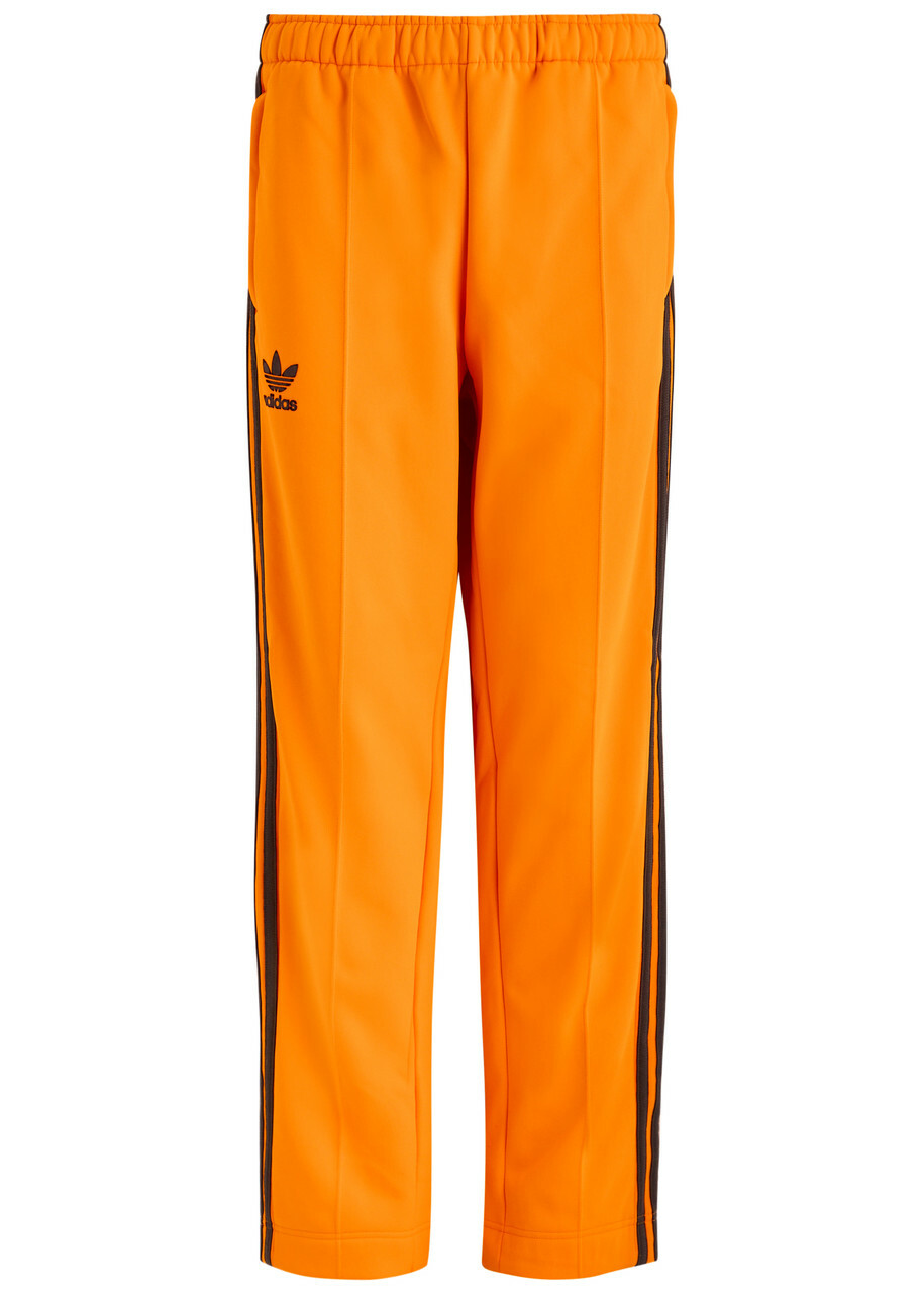 Adidas X Wales Bonner Striped Logo Jersey Track Pants Orange