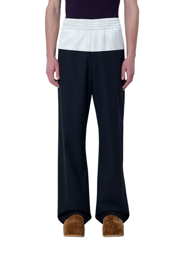 Photo: Dries Van Noten Drawstring Wide-Leg Trousers