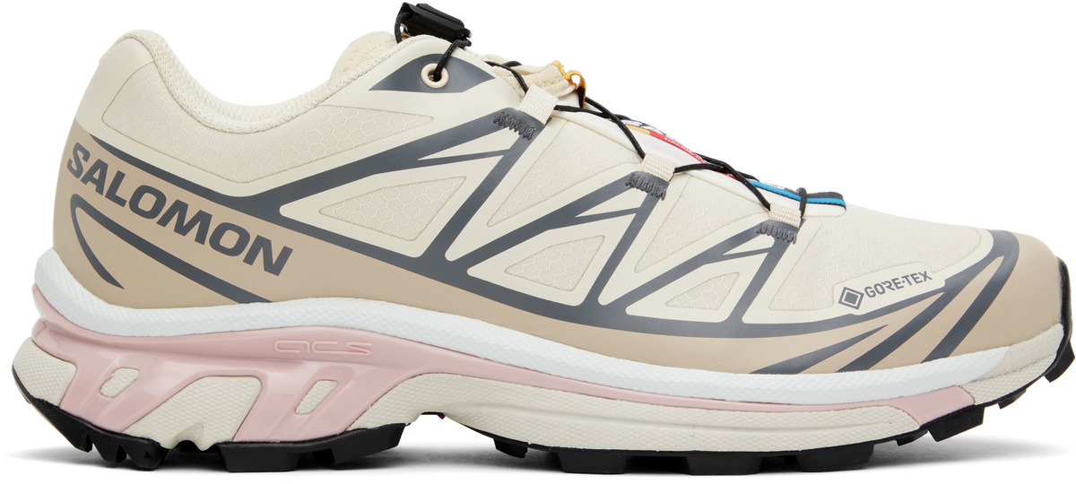 【SALOMON】XT6 GTX SNEAKERS XT-6 GTX — Safari/Safari/Black – La Garçonne